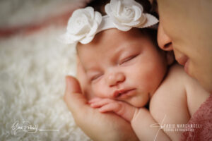 Fotografia New Born Gina Polzella Fotografa Studio Fotografico Marcangeli